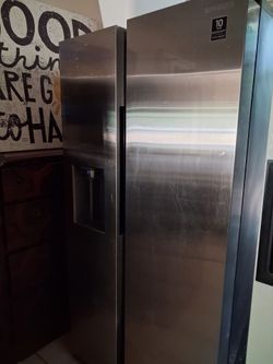 Samsung stainless steel refrigerator | CASH ONLY 💸 💰