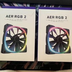 2 NZXT 140mm RGB Fans