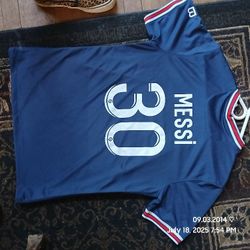 Messsi 30 PARIS SOCCER JERSEY.