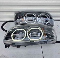 08-22 Peterbilt 389 388 567 Headlights Faros Calaveras Micas Luces Lamps
