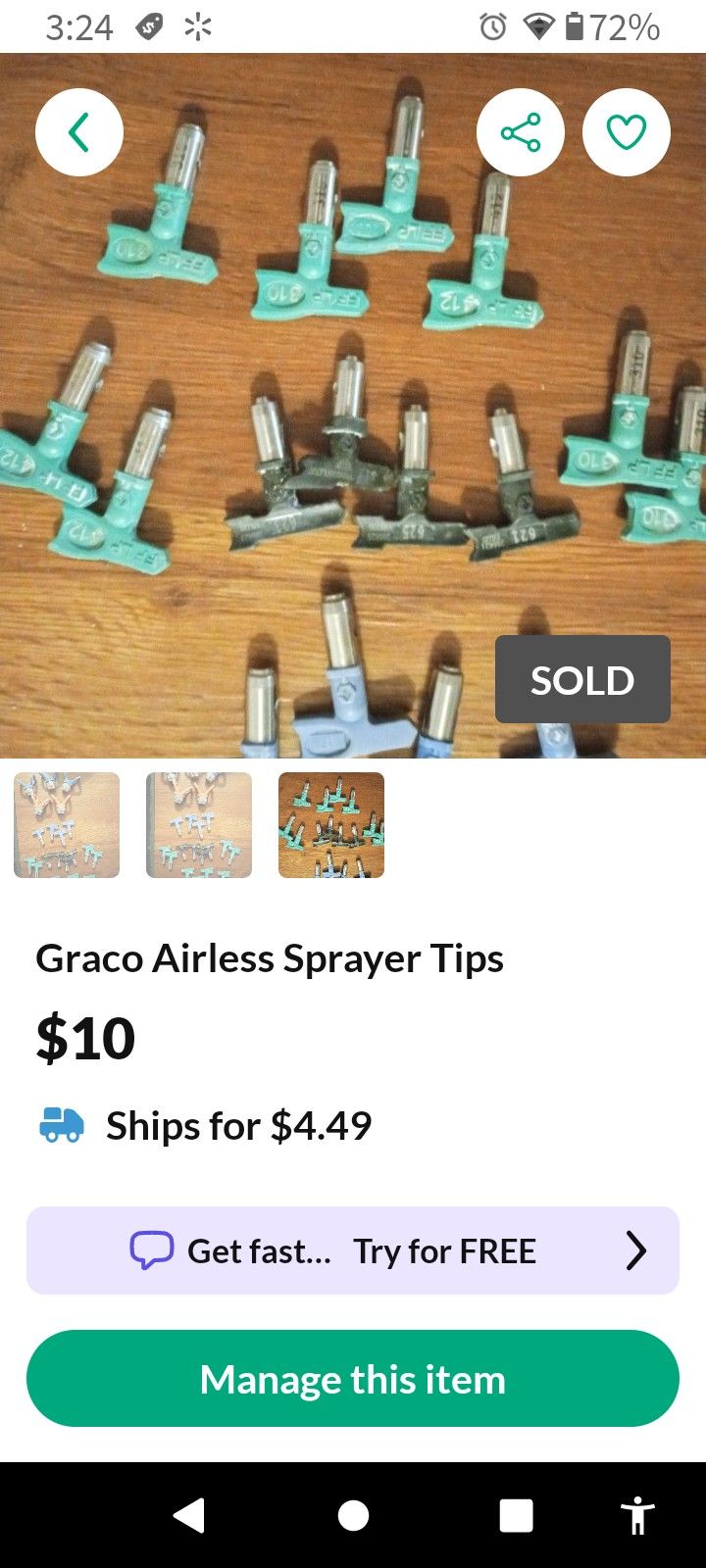 Graco Sprayer Tips