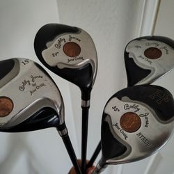 Bobby Jones by Jesse Ortiz Fairway Wood & Hybrids w/Graphite Shafts