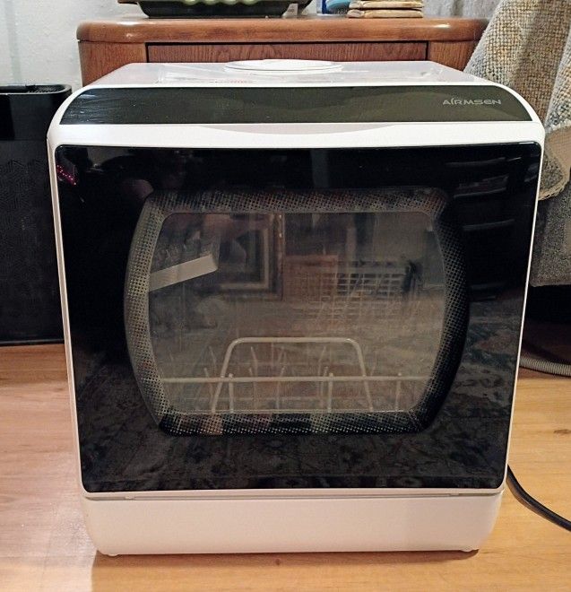 Mimi Dishwasher Countertop Portable Airmsen White Electric Works