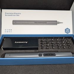 Precision electric screwdriver set 