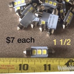 Automotive IL-6461W-AM White 3-SMD LED Dome Light Bulb