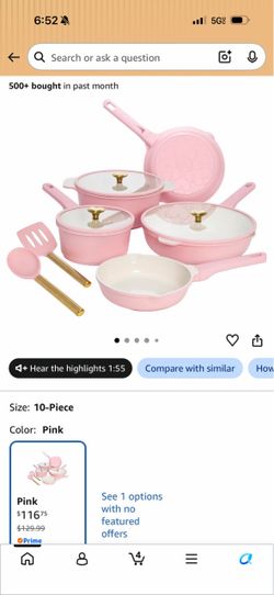 Pink pots & pans