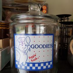 Vintage Poppin Fresh Jar W Lid