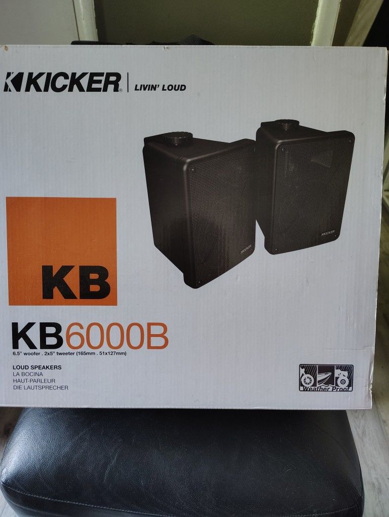 Kicker Indoor Outdoor Speakers