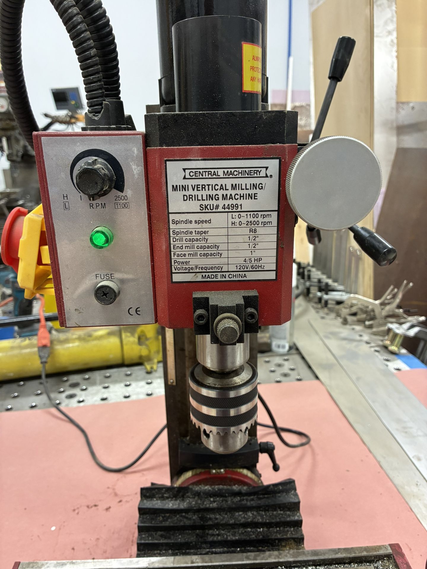 Harbor Freight mini mill