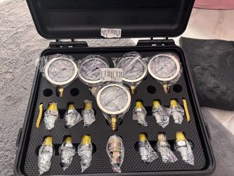 Hydraulic pressure test kit