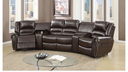 4 Recliners Home Theater