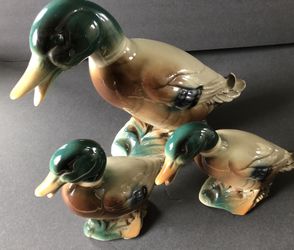 Vintage Royal Windsor Copley Ceramic Mallard Ducks