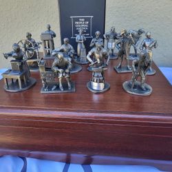 Vintage Franklin Mint 1974 Pewter “People Of Colonial America”, 