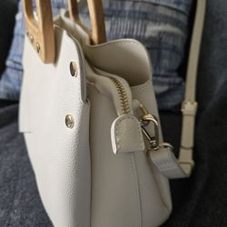 Handbag Shoulder Woman Beige