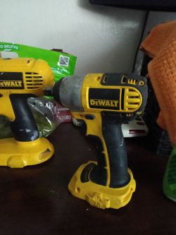 DeWalt drill and impact