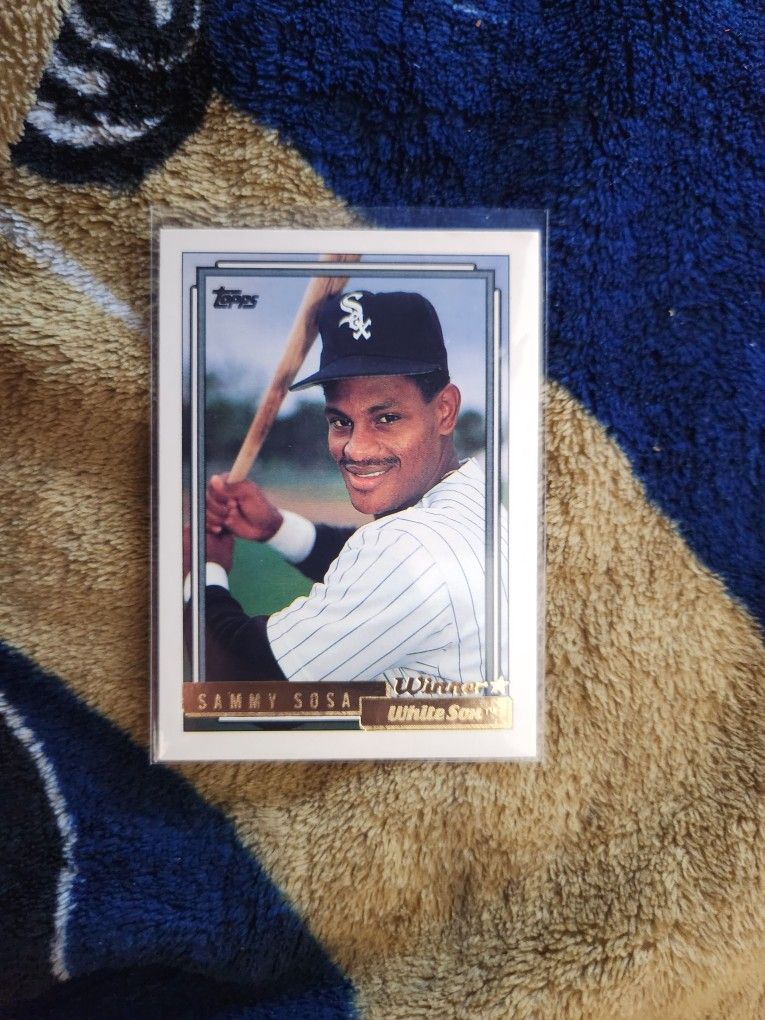 1992 Sammy Sosa *Error Card* (Wrong Birthday)