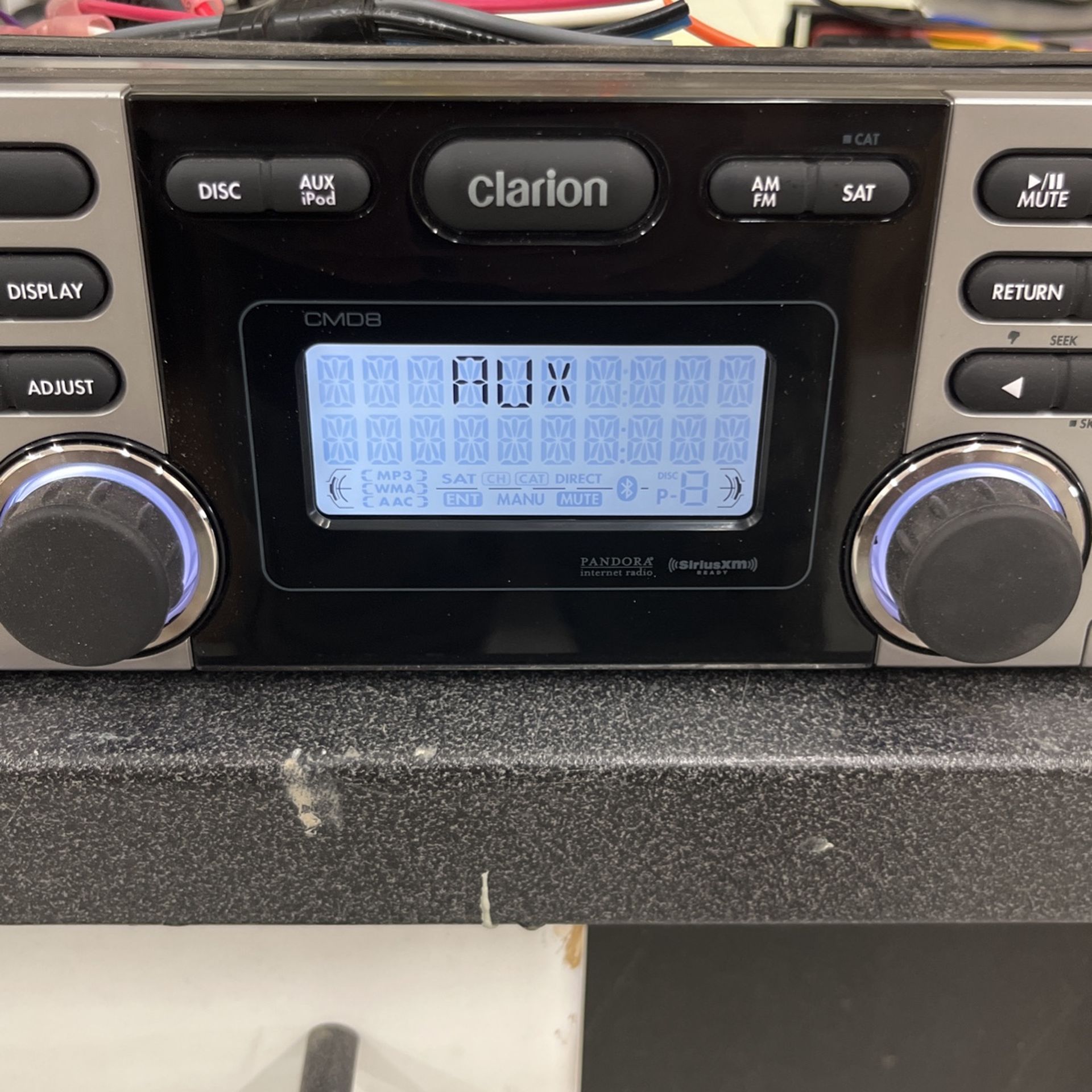 Clarion CMD8 Marine Radio And Remote