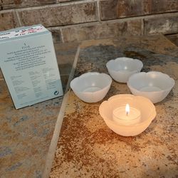 PartyLite Wax Tealight Candle Holders