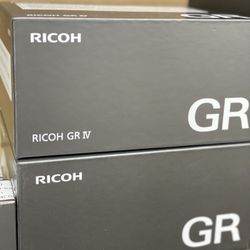 Ricoh GR IV Digital Camera
