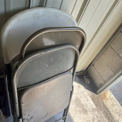 3 Folding Chairs