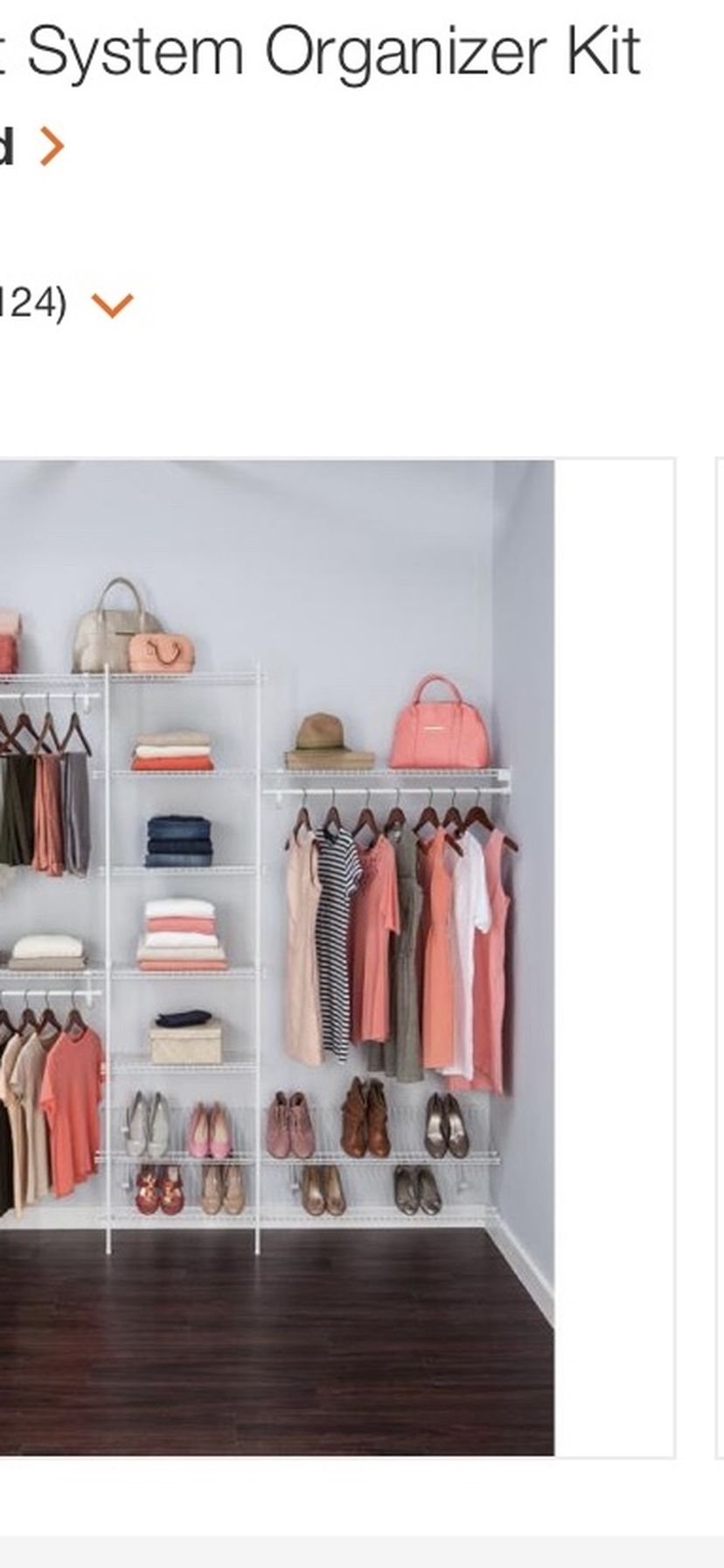 Closet Organizer System