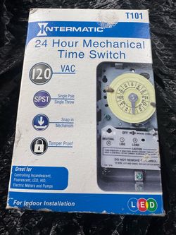 Intermatic T101 24-Hour Mechanical Time Switch