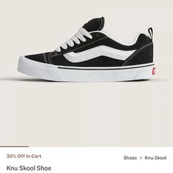 New Skool Vans Black 