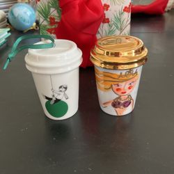 Starbucks Ornaments $10.00 Each