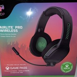 PDP  Airlite Pro Wireless Headset For Video Games, Black