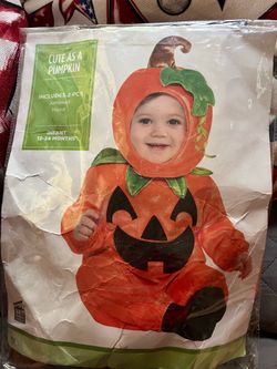 Baby pumpkin costume