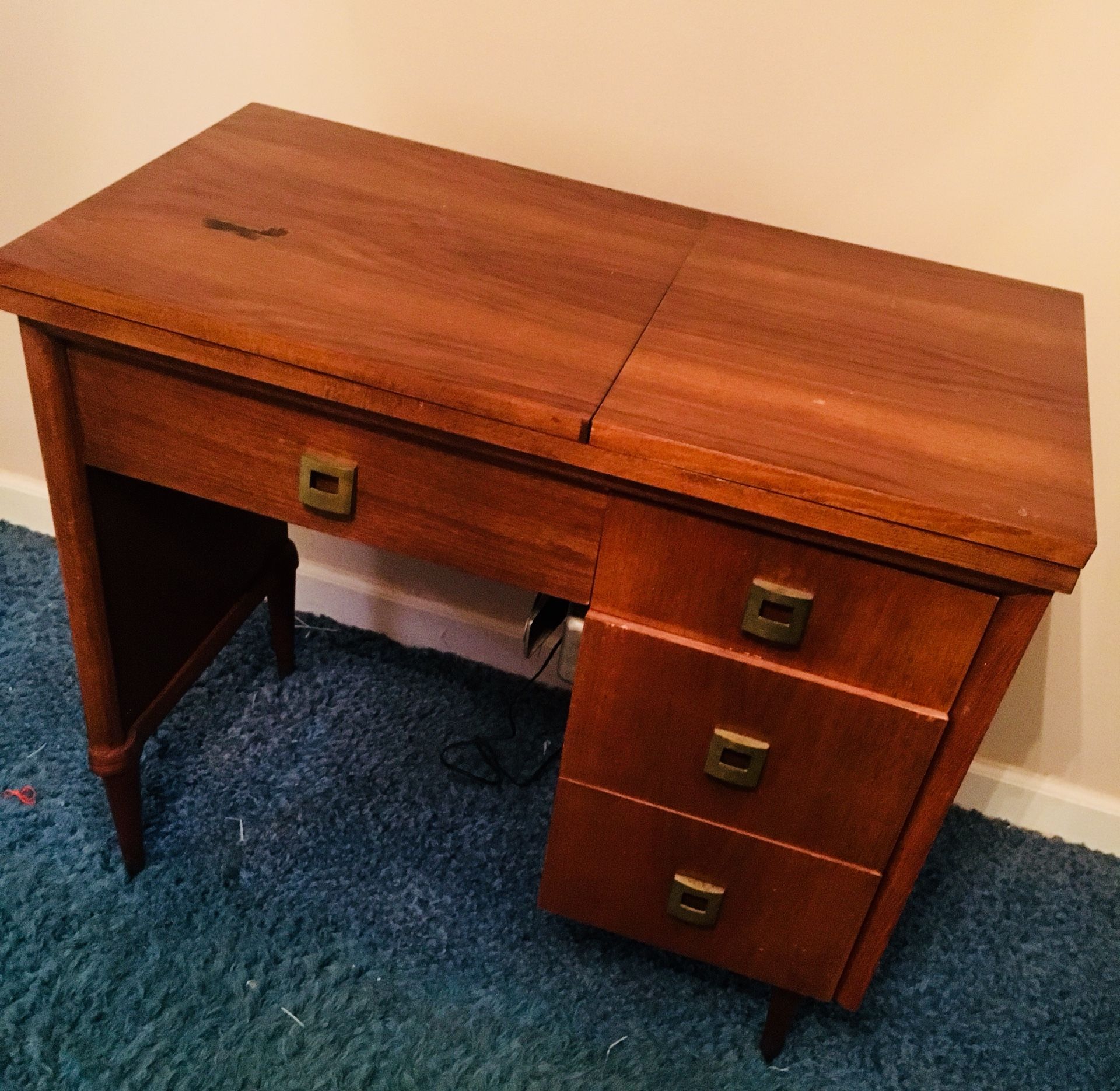 Working Vintage Morse Push Button Duomatic 5 Position Zig Zag Sewing