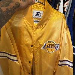 Lakers Starter Vintage Warm Up Jacket 