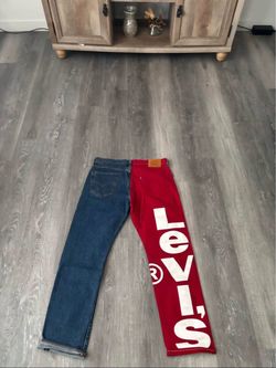 Levi's Two-Tone Split Leg Jeans 34x32