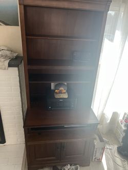 Desk Shelf Hutch Computer Table
