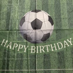 Soccer Birthday Decor Set