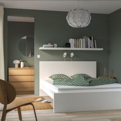 IKEA Nisseholm White Queen Mattress Topper $150 Retail