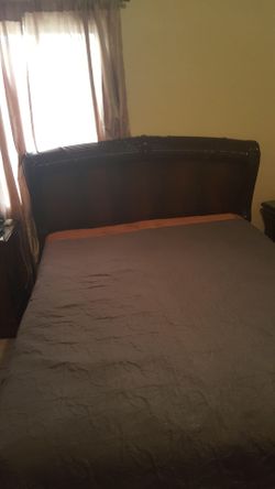 Bed , dresser , nightstand