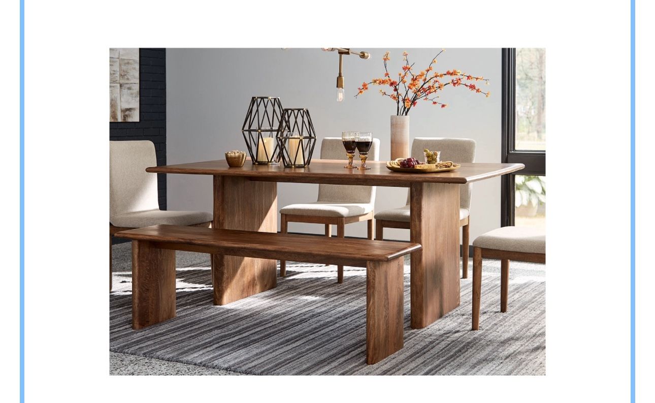 Dining Table (light Brown)