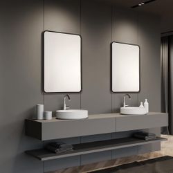 Black Trimmed Mirror