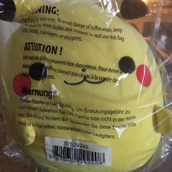 Microbead Plush Pikachu 19 3/4” Pokémon 