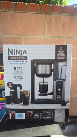 Ninja hot and iced coffee maker