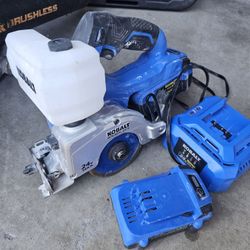 Sierra Para Tallo Kobalt Con 2 Pilas Y Cargador