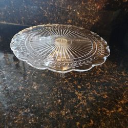 12" Vintage Pedestal Cake Stand