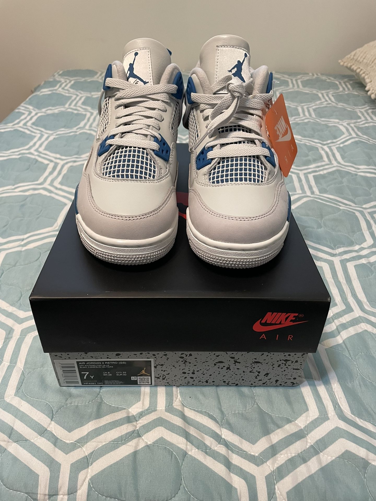 Jordan 4 Retro Military Blue GS