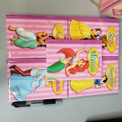 5 Small Disney Princess Reading Books