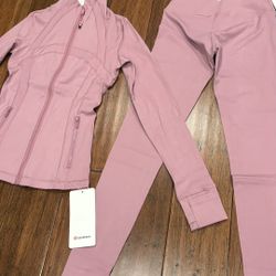 Lululemon Vintage Plum Yoga Set