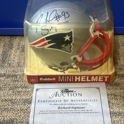 Richard Seymour New England Patriots Mini Helmet