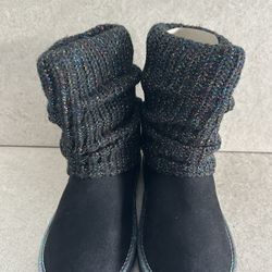 Girls Size 3 Suede Boots