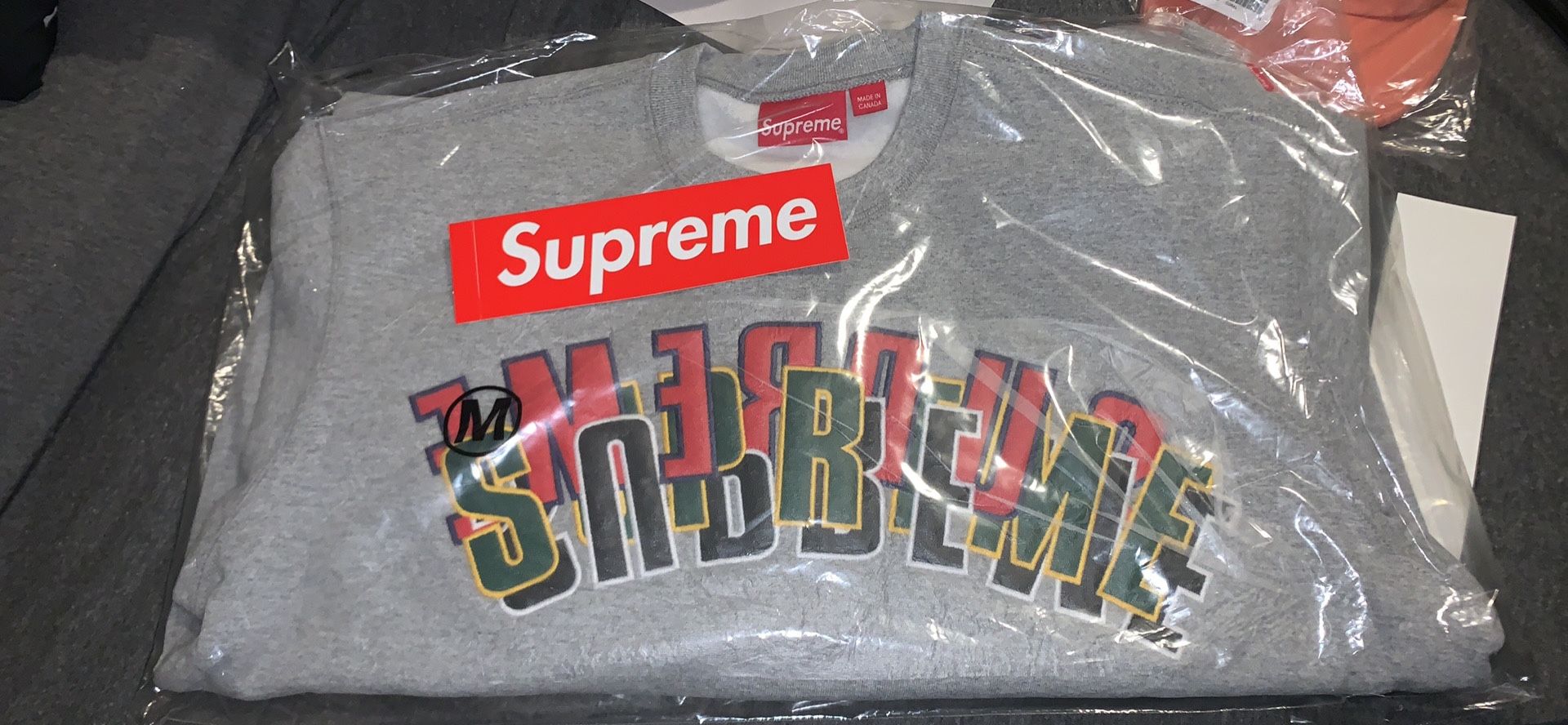 Supreme Sweatshirt Stacked Crewneck