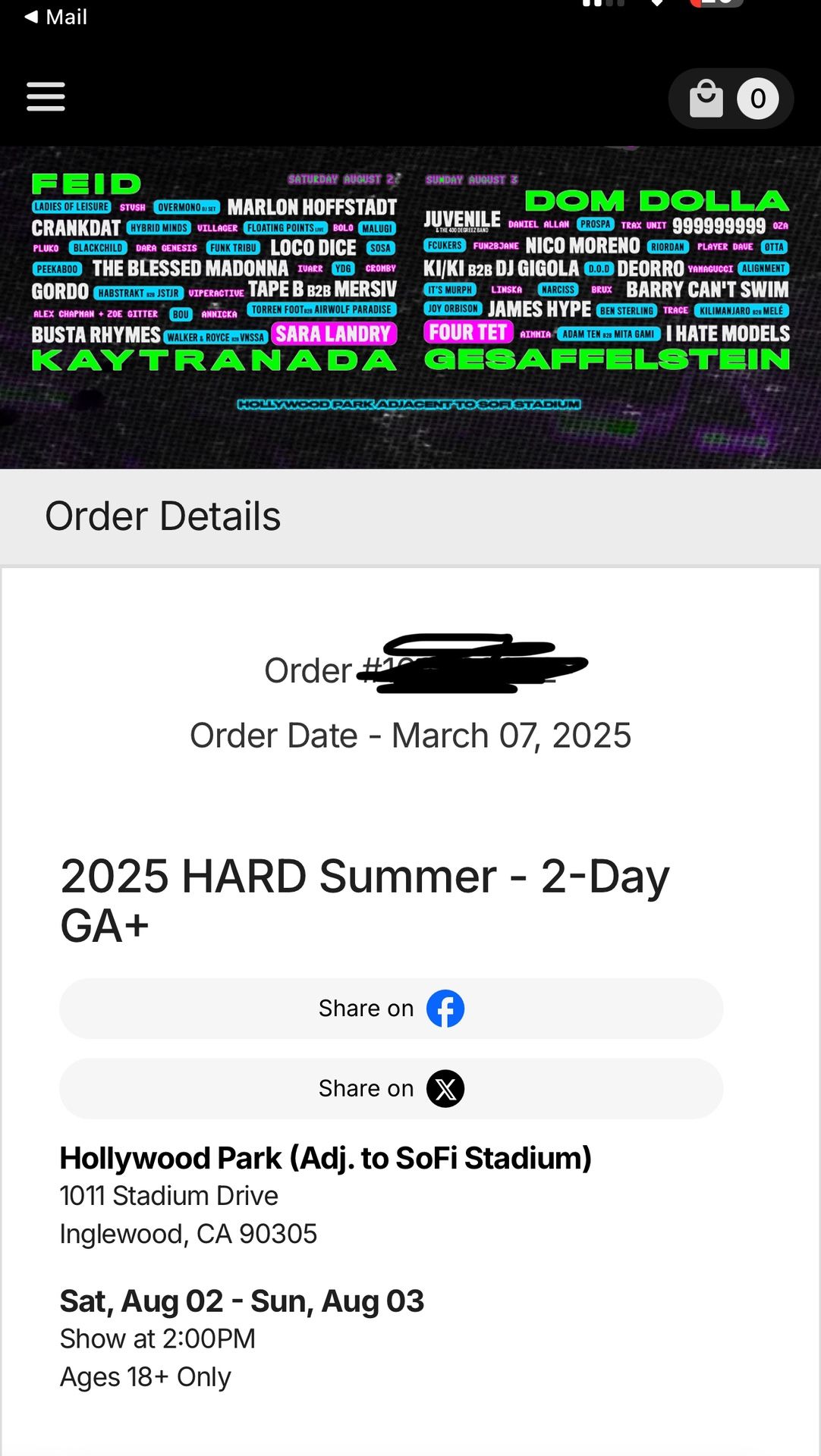Hard Summer Ticket 
